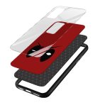 Deadpool Printed Glass Back Phone Case - Image 3