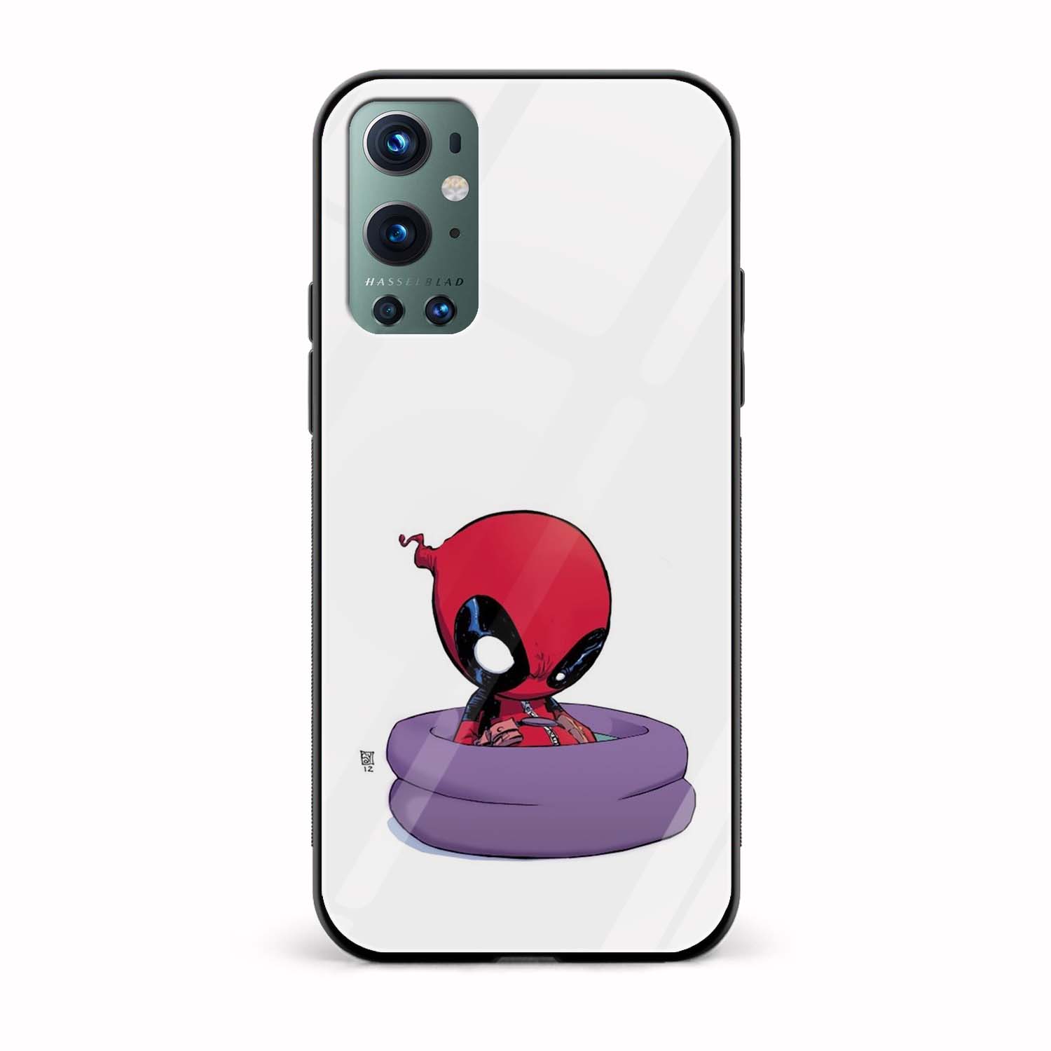 Deadpool - Animated Print Glass Back Phone Case Deadpool - Animated Print Glass Back Phone Case - Image 1