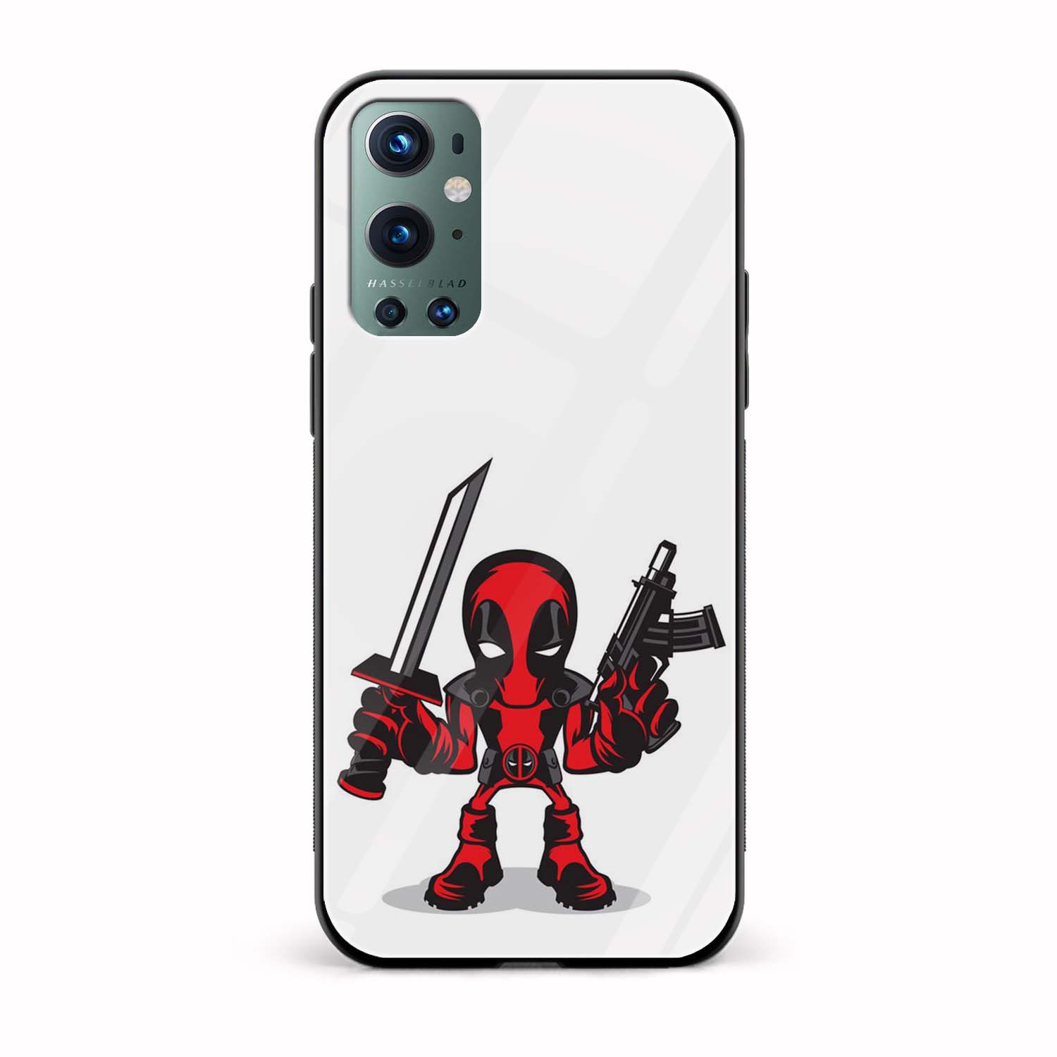 Deadpool - Animated Printed Glass Back Phone Case Deadpool - Animated Printed Glass Back Phone Case - Image 1