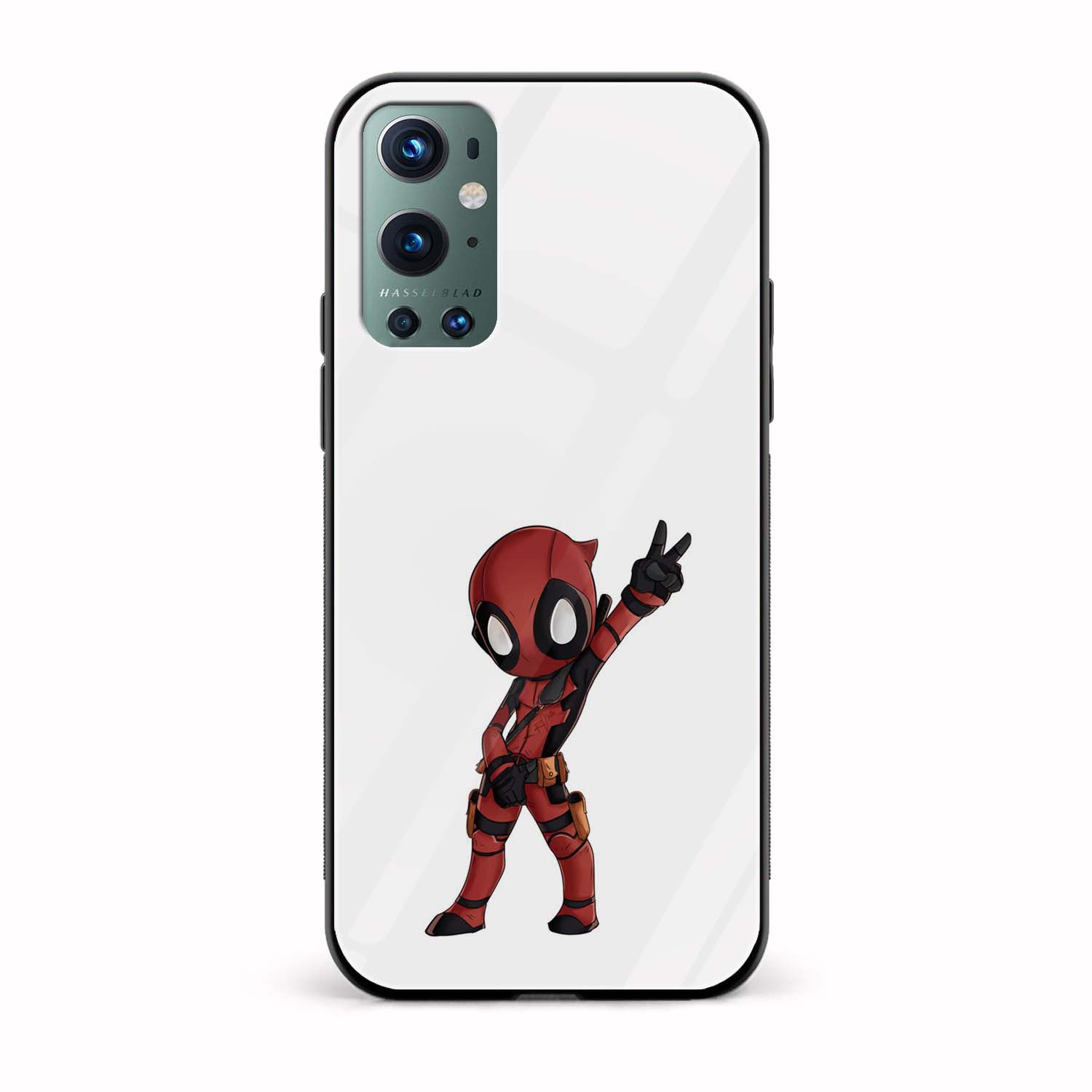 Deadpool - Animated Print Glass Back Phone Case Deadpool - Animated Print Glass Back Phone Case - Image 1