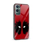 Deadpool Printed Glass Back Phone Case - Image 2