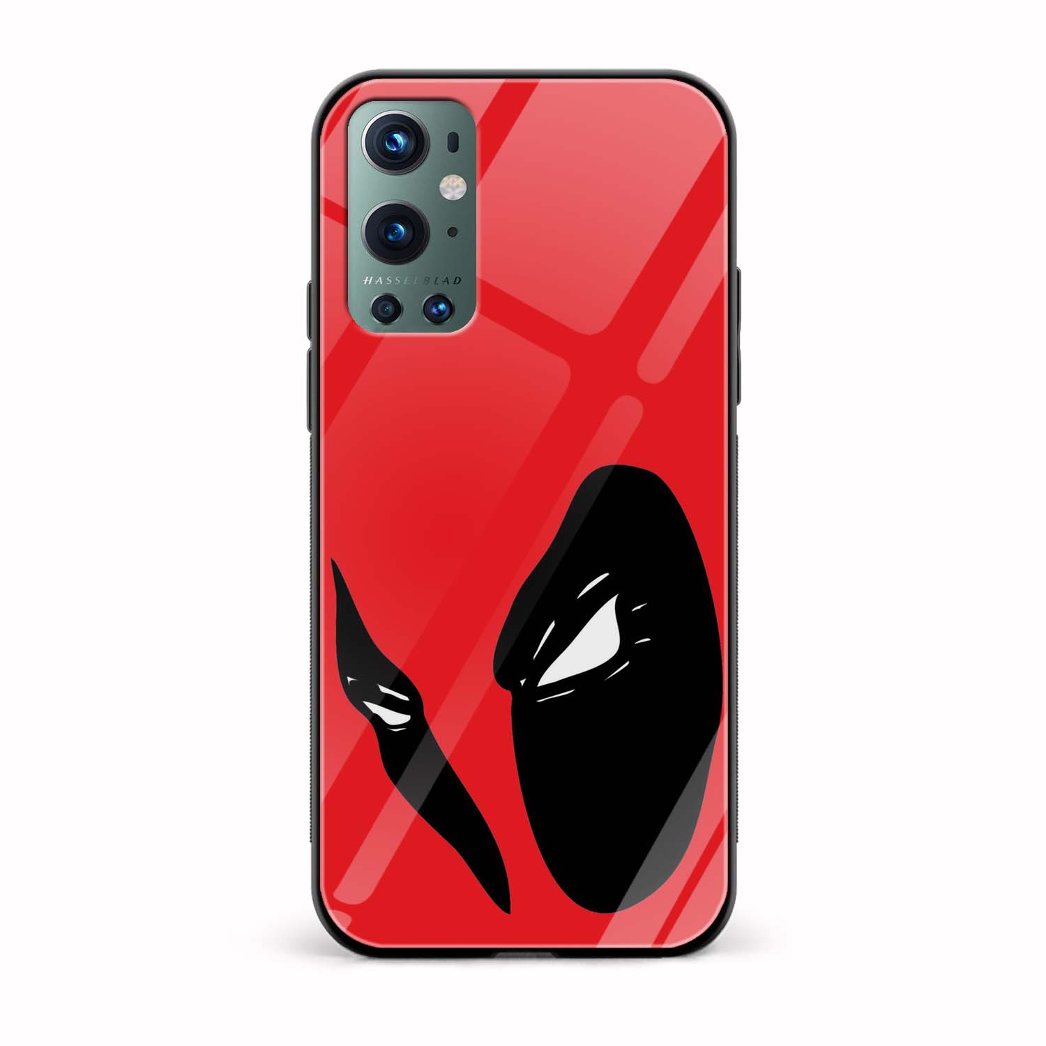 Deadpool Printed Glass Back Phone Case Deadpool Printed Glass Back Phone Case - Image 1