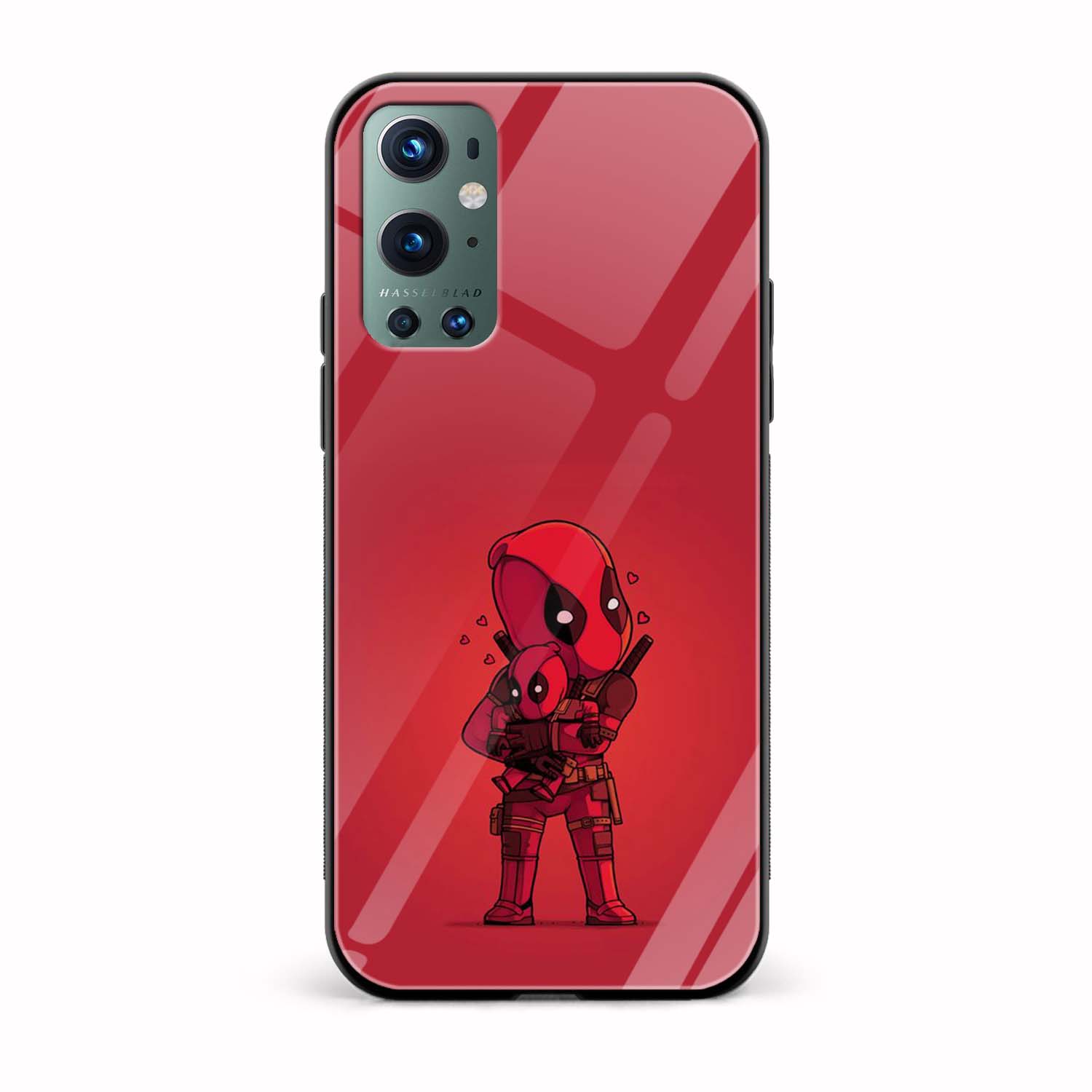 Deadpool - Animated Print Glass Back Phone Case Deadpool - Animated Print Glass Back Phone Case - Image 1