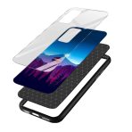 Minimal Printed Glass Back Phone Case - Image 3