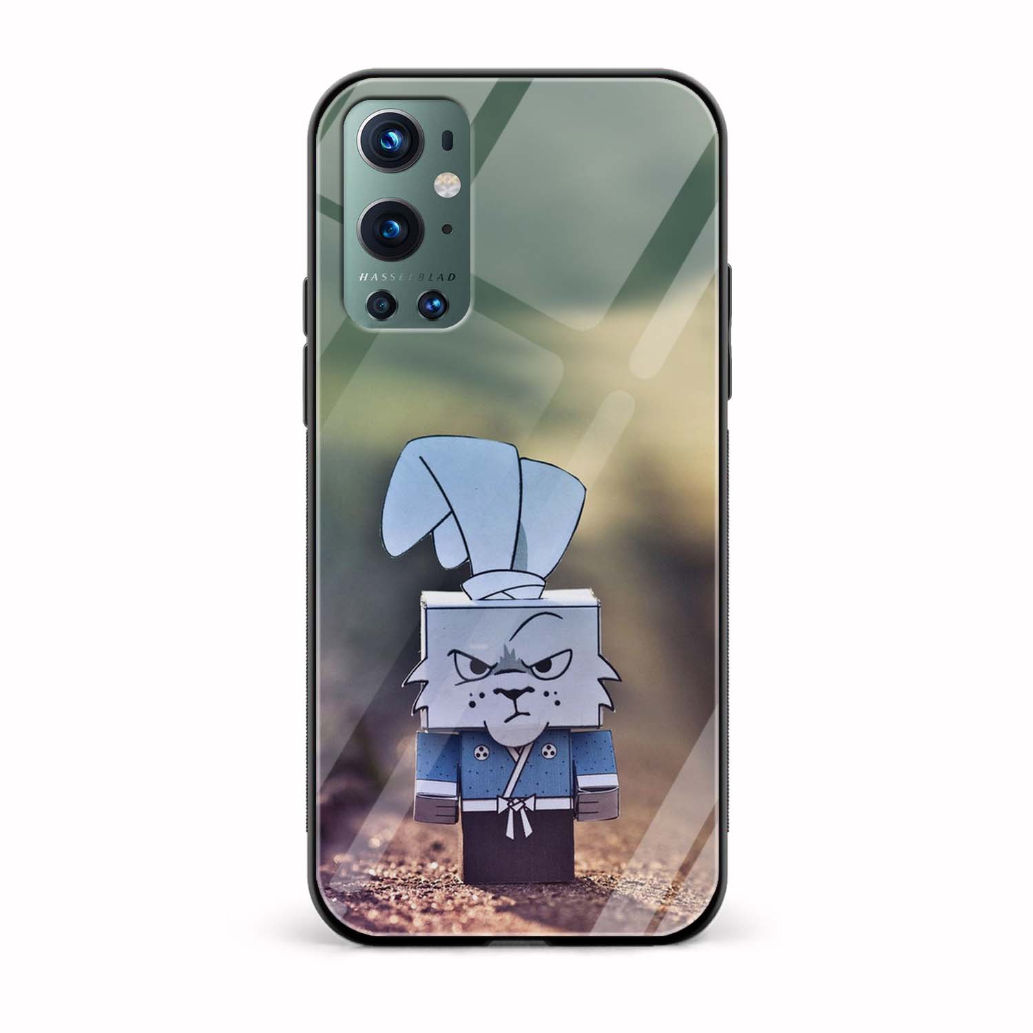 Minimal - Animal Printed Glass Back Phone Case Minimal - Animal Printed Glass Back Phone Case - Image 1