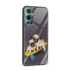 Minimal - Pug Printed Glass Back Phone Case - Image 2