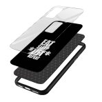 Eat Sleep Lift Repeat Printed Glass Back Phone Case - Image 3