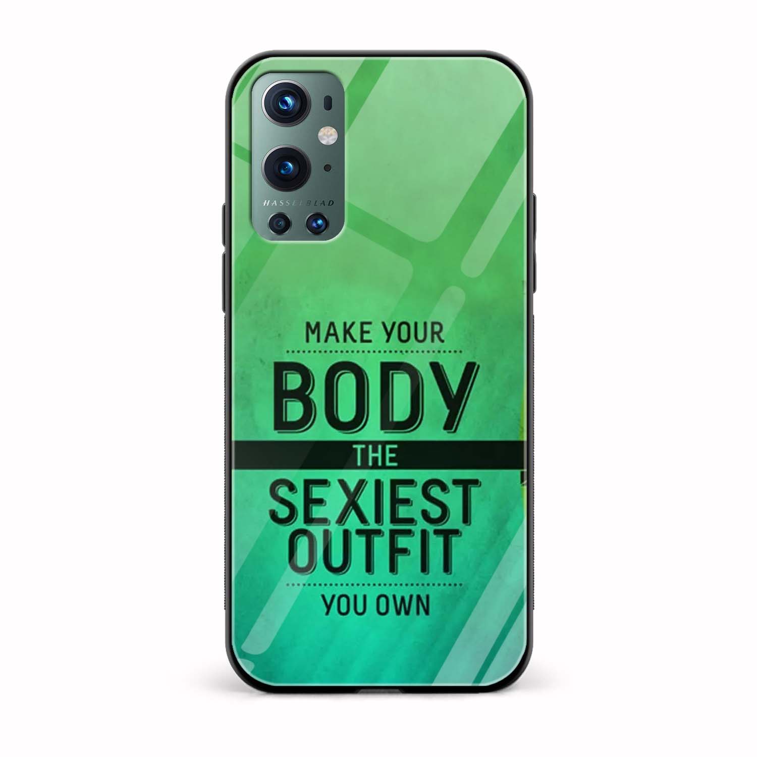 Make Your Body Printed Glass Back Phone Case Make Your Body Printed Glass Back Phone Case - Image 1