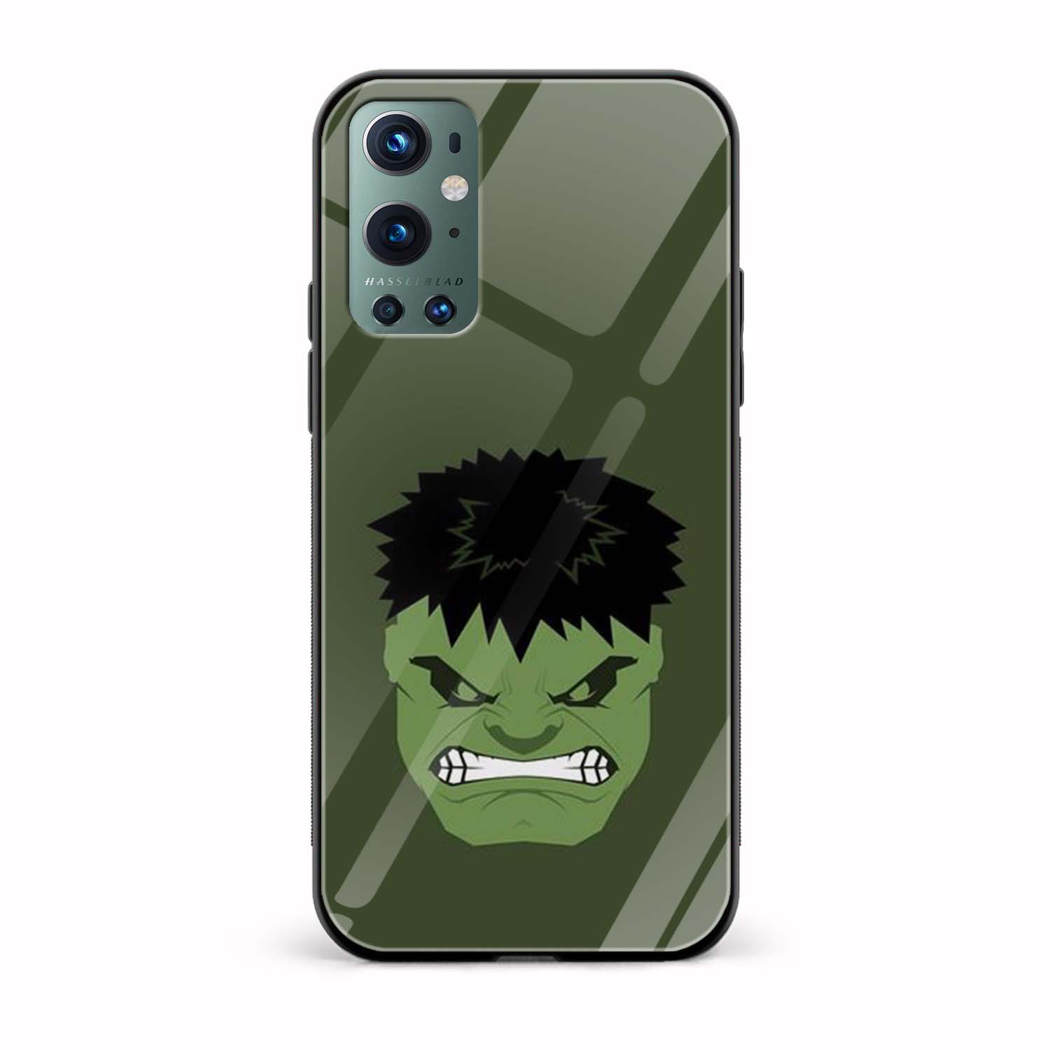 Hulk - Animated Print Glass Back Phone Case Hulk - Animated Print Glass Back Phone Case - Image 1
