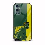 Hulk Printed Glass Back Phone Case