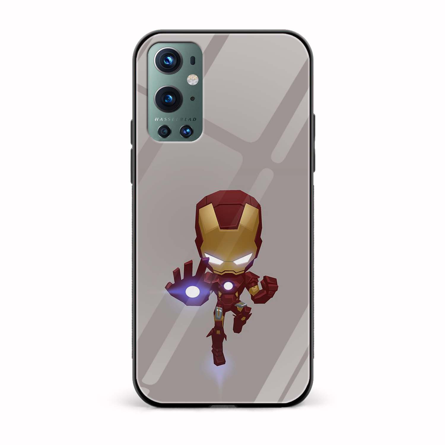 Ironman - Animated Print Glass Back Phone Case Ironman - Animated Print Glass Back Phone Case - Image 1