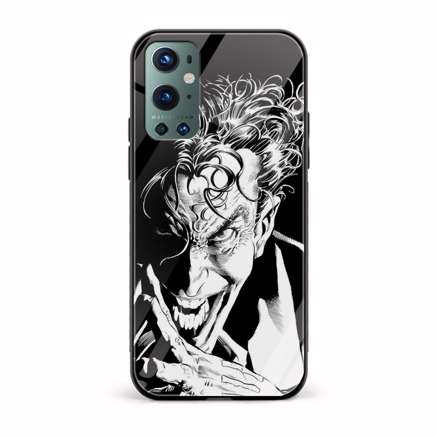 Joker Printed Glass Back Phone Case Joker Printed Glass Back Phone Case - Image 1