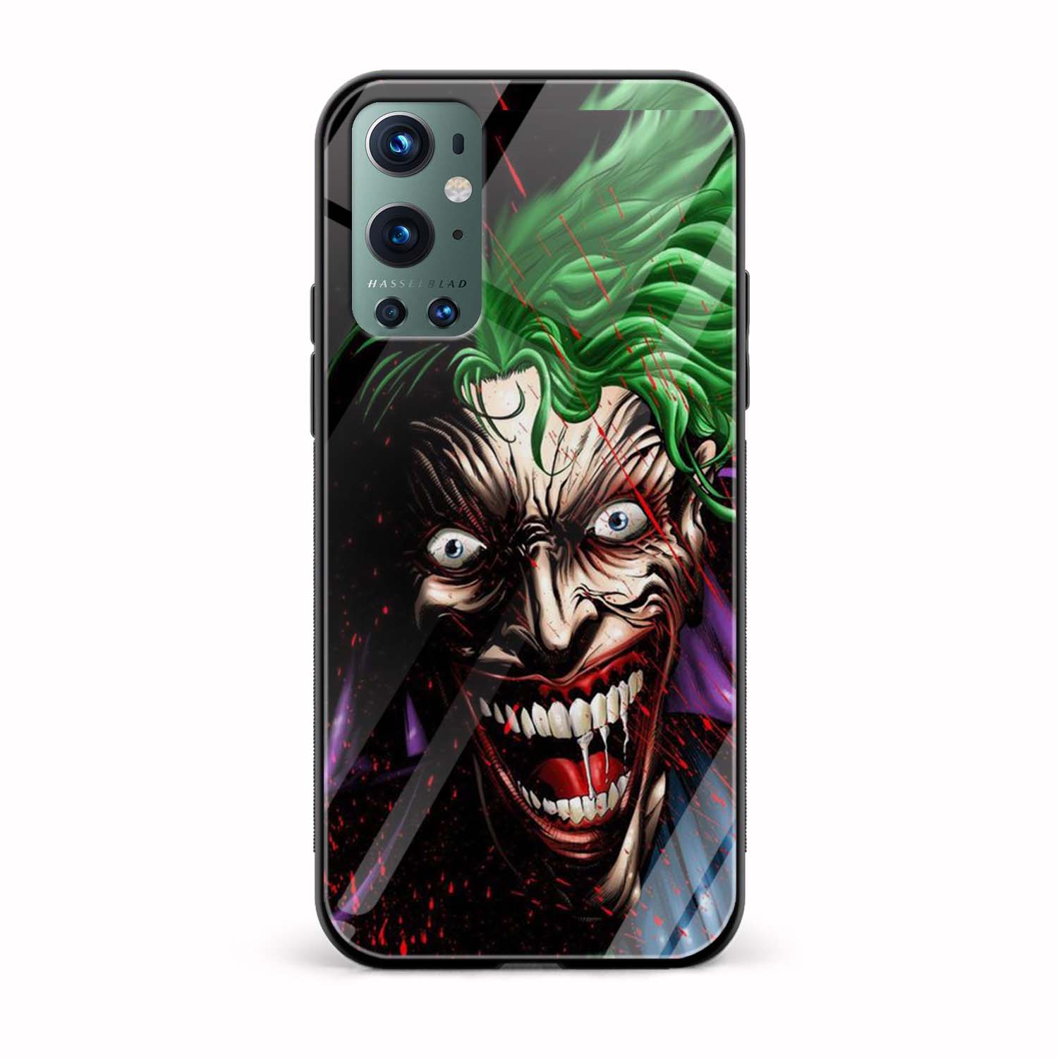 Joker Printed Glass Back Phone Case Joker Printed Glass Back Phone Case - Image 1