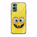 Sponge Bob Printed Glass Back Phone Case