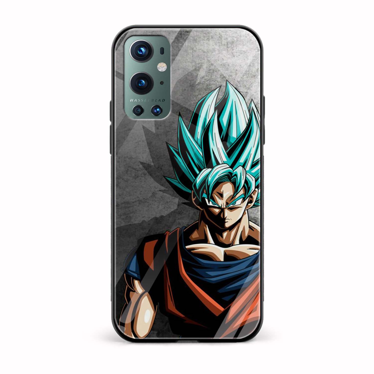 Goku Printed Glass Back Phone Case Goku Printed Glass Back Phone Case - Image 1