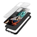 Goku Printed Glass Back Phone Case - Image 3