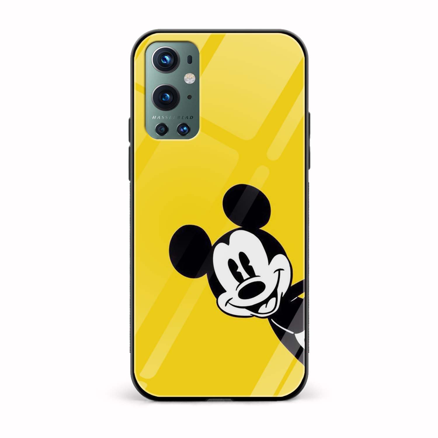 Mickey Mouse Printed Glass Back Phone Case Mickey Mouse Printed Glass Back Phone Case - Image 1