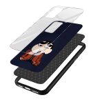 Shinchan Printed Glass Back Phone Case - Image 3