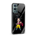 Goku Printed Glass Back Phone Case - Image 2