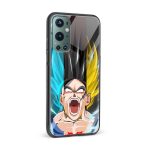 Goku Printed Glass Back Phone Case - Image 2