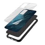 Denim Printed Glass Back Phone Case - Image 3