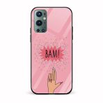 Feminine Printed Glass Back Phone Case