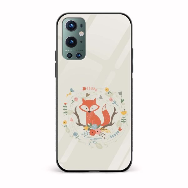 Feminine Printed Glass Back Phone Case