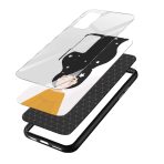 Feminine Printed Glass Back Phone Case - Image 3