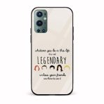 FRIENDS Printed Glass Back Phone Case