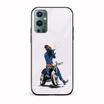 Lord Shiva Printed Glass Back Phone Case