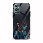 Lord Shiva Printed Glass Back Phone Case