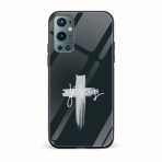 Jesus Printed Glass Back Phone Case