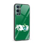 Lord Krishna Printed Glass Back Phone Case - Image 2