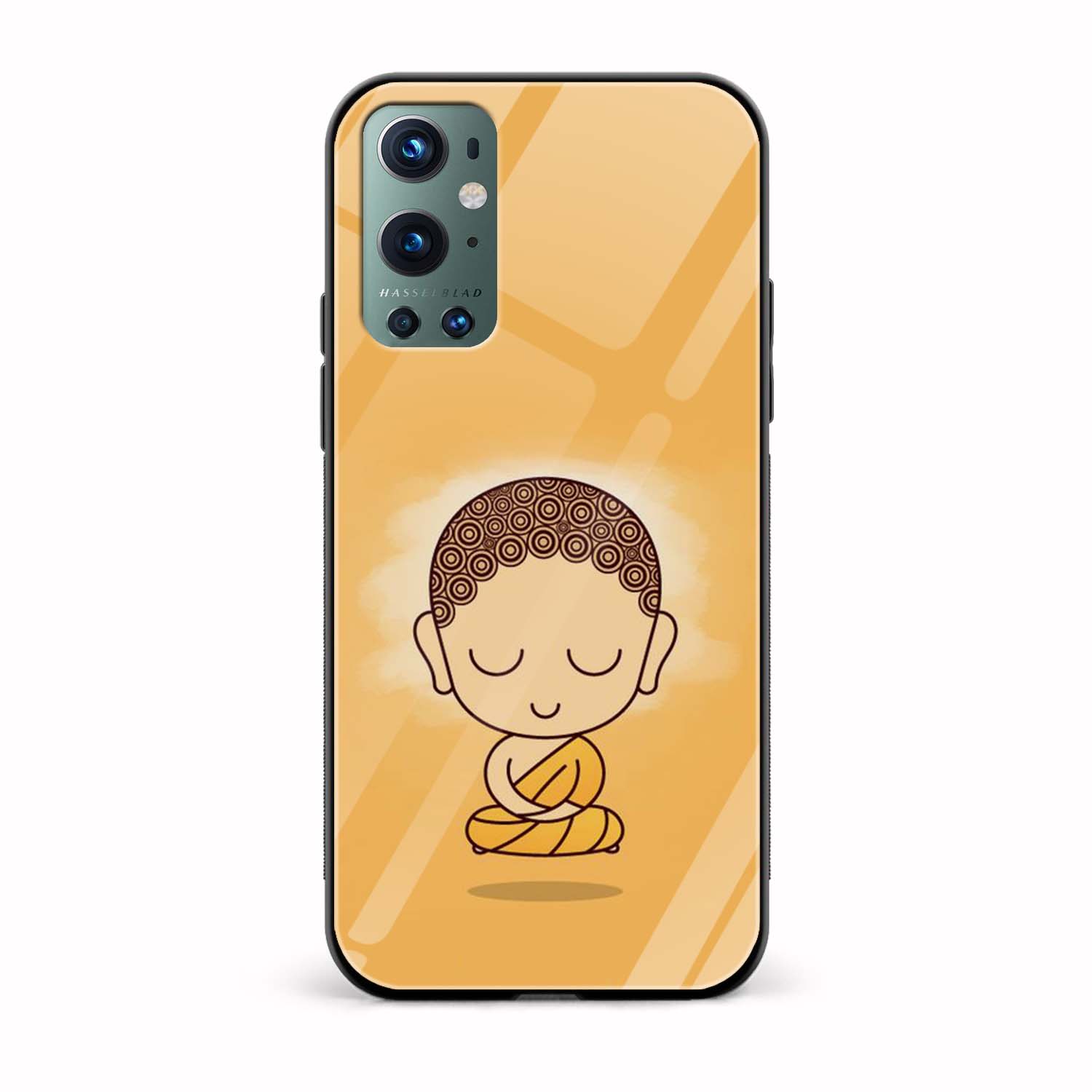Gautam Buddha Printed Glass Back Phone Case Gautam Buddha Printed Glass Back Phone Case - Image 1