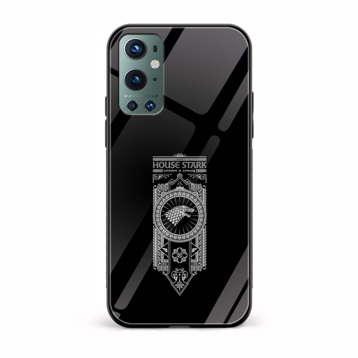 Game Of Thrones - House of Stark Printed Glass Back Phone Case Game Of Thrones - House of Stark Printed Glass Back Phone Case - Image 1