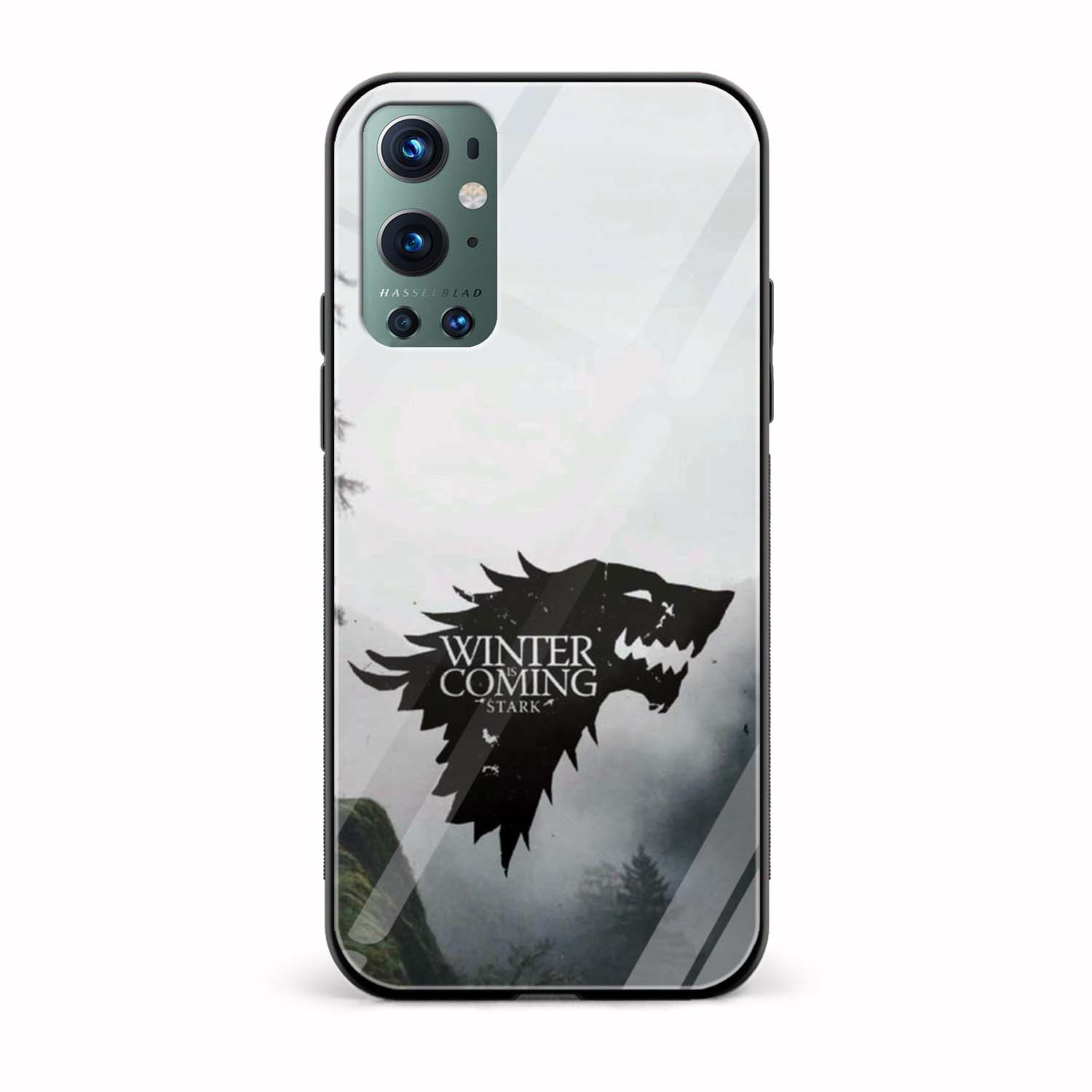 Game Of Thrones - House of Stark Printed Glass Back Phone Case Game Of Thrones - House of Stark Printed Glass Back Phone Case - Image 1