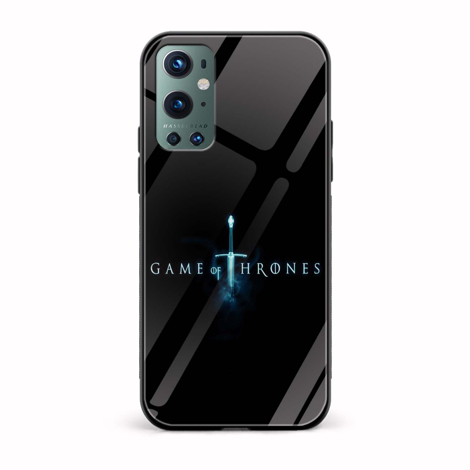 Game Of Thrones - Valyrian Sword Printed Glass Back Phone Case Game Of Thrones - Valyrian Sword Printed Glass Back Phone Case - Image 1