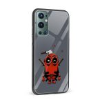 Minion - Deadpool Printed Glass Back Phone Case - Image 2