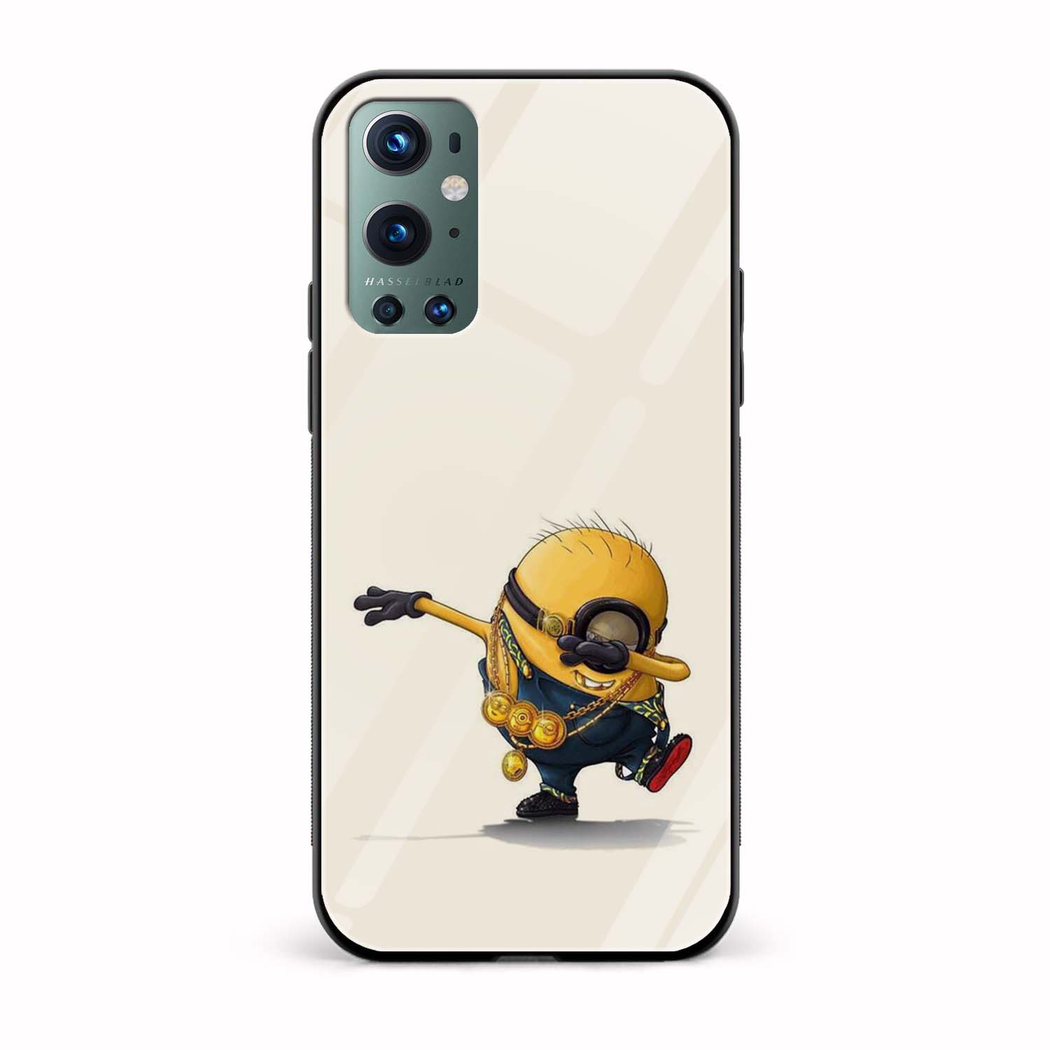Minion - Dab Printed Glass Back Phone Case Minion - Dab Printed Glass Back Phone Case - Image 1