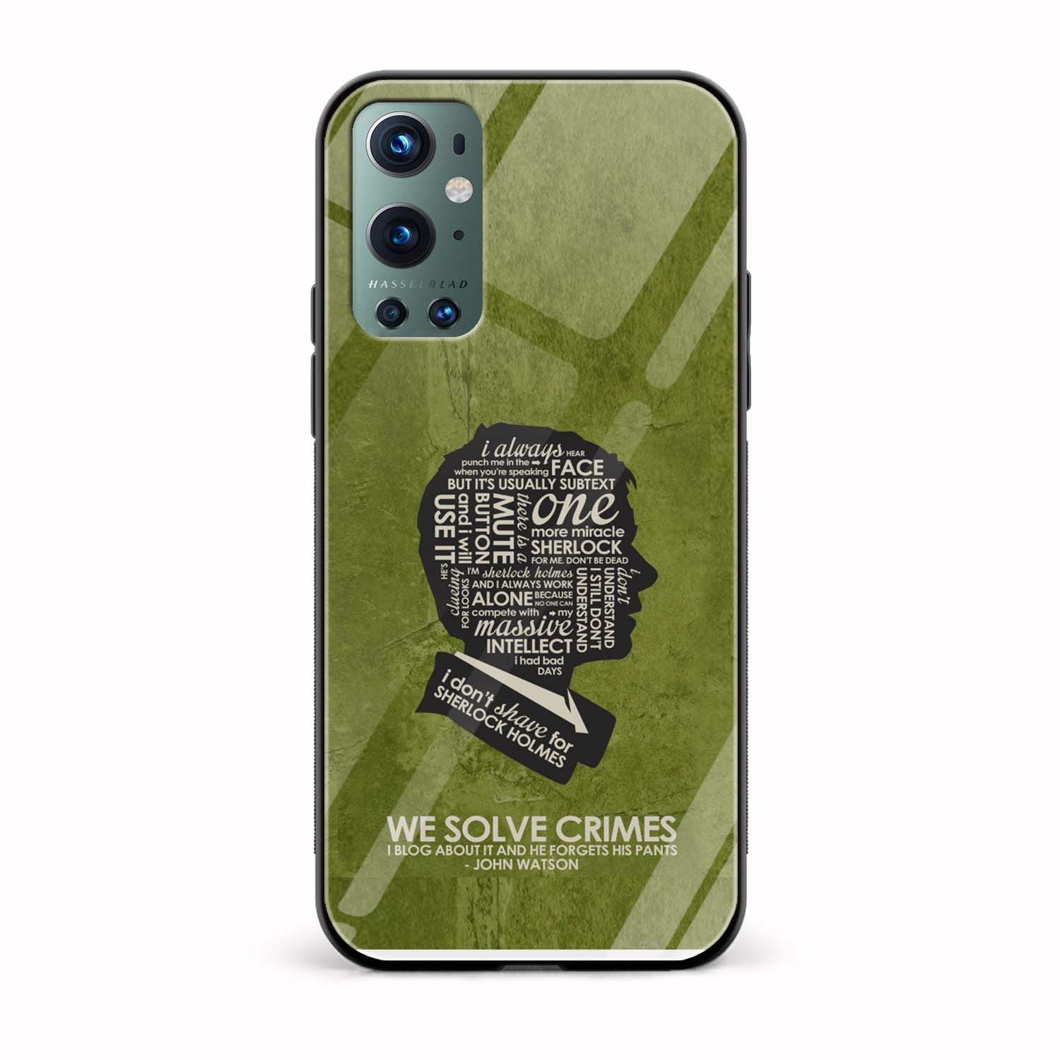 Sherlock - Dr. Watson Printed Glass Back Phone Case Sherlock - Dr. Watson Printed Glass Back Phone Case - Image 1