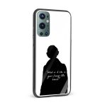 Sherlock - Funny Little Brains Printed Glass Back Phone Case - Image 2