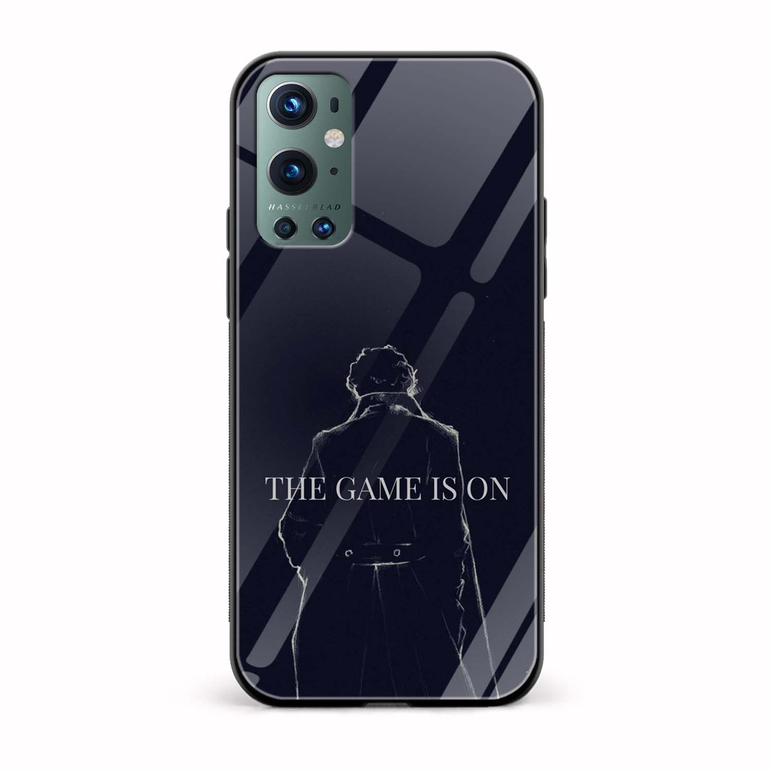 Sherlock Printed Glass Back Phone Case Sherlock Printed Glass Back Phone Case - Image 1