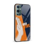 Typography Printed Glass Back Phone Case - Image 2