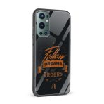 Typography Printed Glass Back Phone Case - Image 2