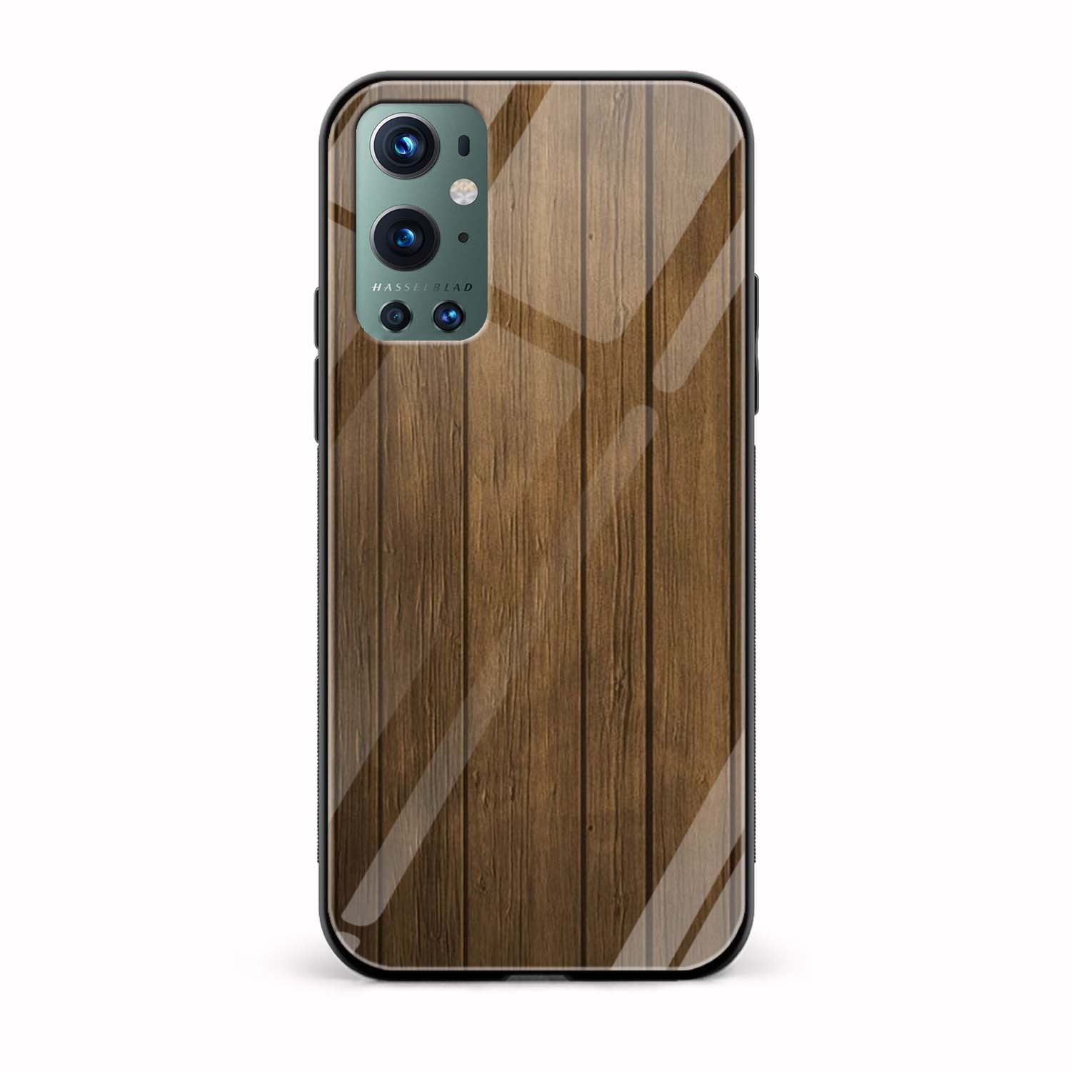 Wooden Texture Printed Glass Back Phone Case Wooden Texture Printed Glass Back Phone Case - Image 1