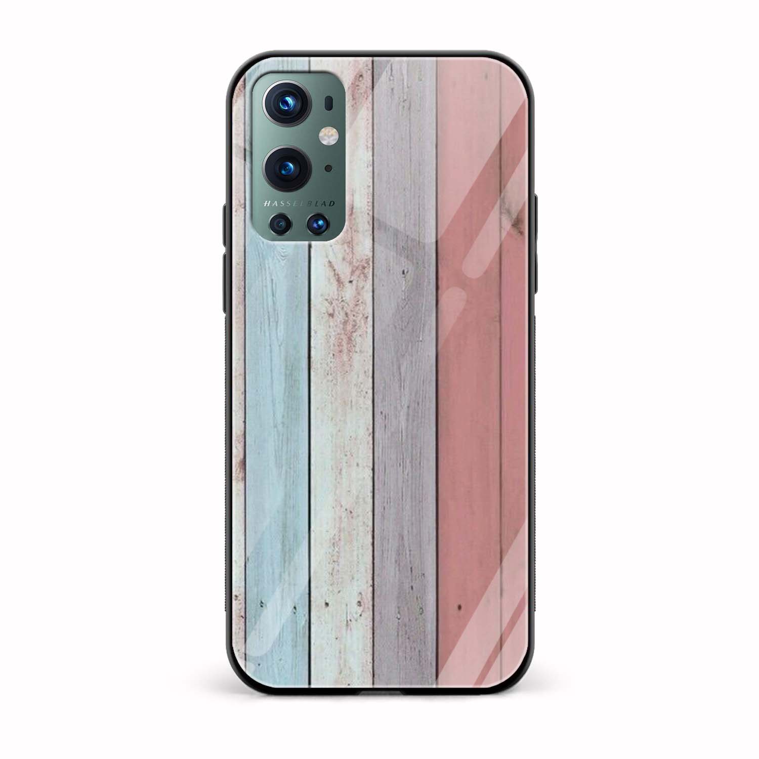 Wooden Texture Printed Glass Back Phone Case Wooden Texture Printed Glass Back Phone Case - Image 1