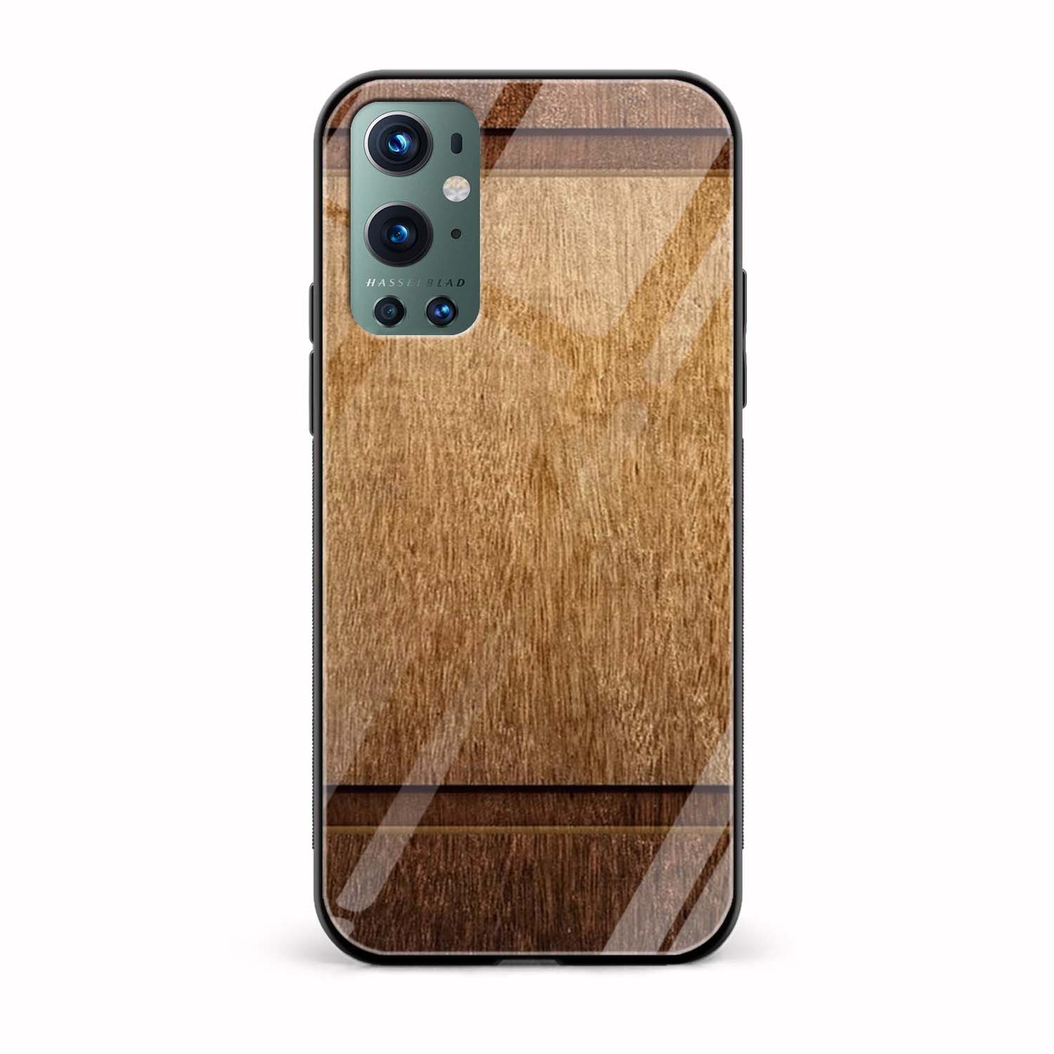 Wooden Texture Printed Glass Back Phone Case Wooden Texture Printed Glass Back Phone Case - Image 1