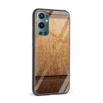 Wooden Texture Printed Glass Back Phone Case - Image 2