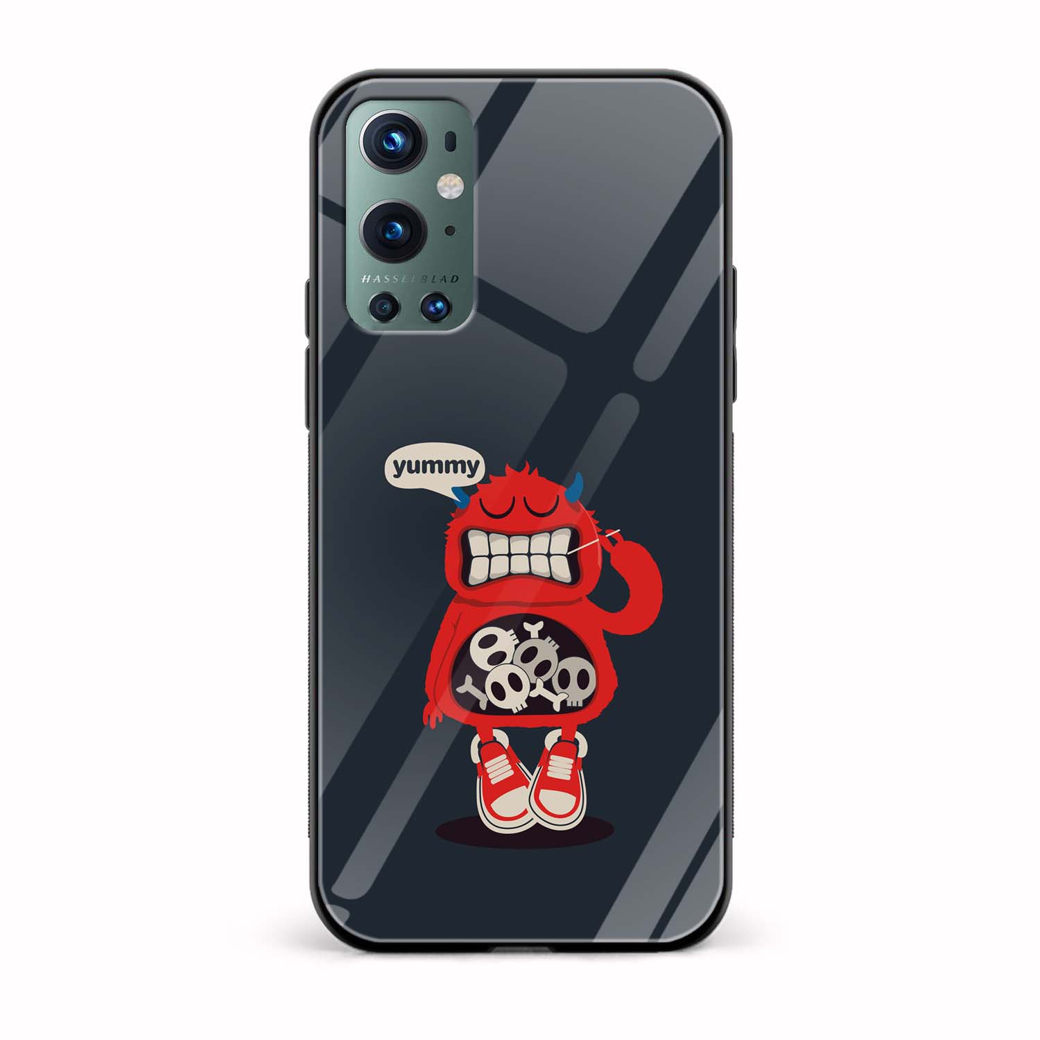 Minimal Printed Glass Back Phone Case Minimal Printed Glass Back Phone Case - Image 1