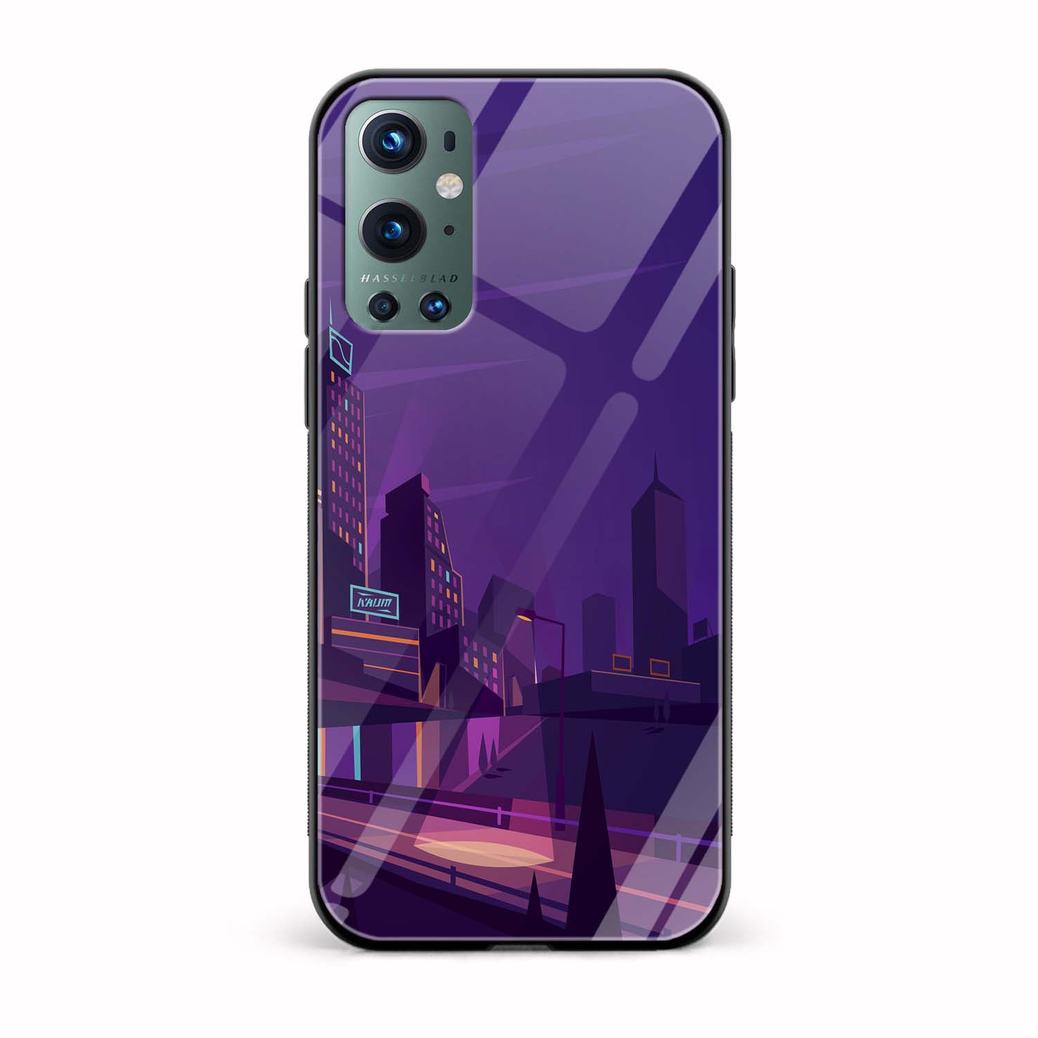 Minimal Printed Glass Back Phone Case Minimal Printed Glass Back Phone Case - Image 1